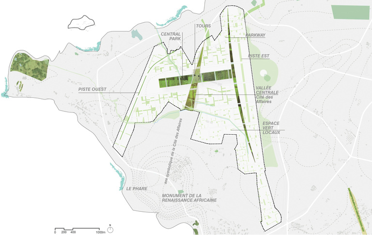 Carta - Reichen et Robert Associés - Reichen et robert associes-Cite des Affaires de l’Afrique de l’Ouest-dakar-senegal-plan vert.jpg