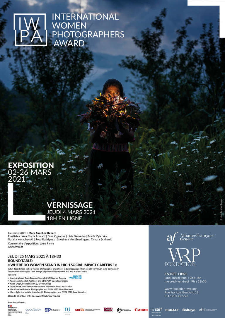 Carta - Reichen et Robert Associates - Les lauréates du Prix IWPA s'exposent à la Fondation WRP du 2 au 26 Mars