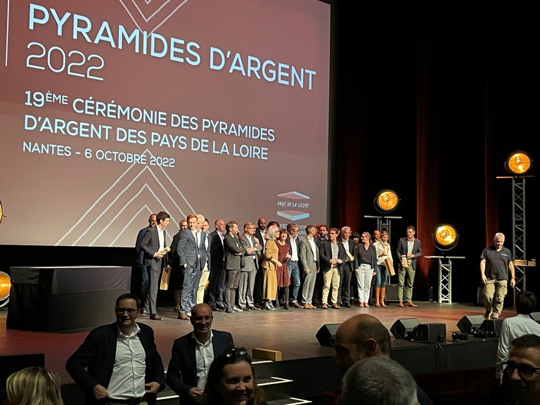 Carta - Reichen et Robert Associates - Lauréat Pyramides d’Argent 2022 des Pays de la Loire - Catégorie Impact Sociétal pour le projet des logements Cour Monselet à Nantes