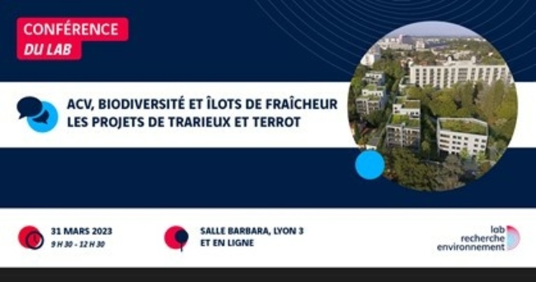 Carta - Reichen et Robert Associés - Conférence du LAB Recherche Environnement le 31 Mars 2023