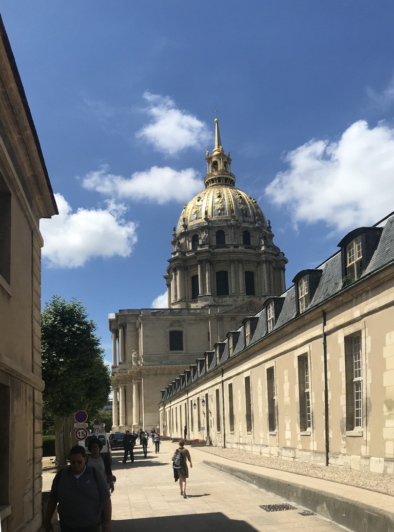 Carta - Reichen et Robert Associates - Démarrage du chantier des Invalides 