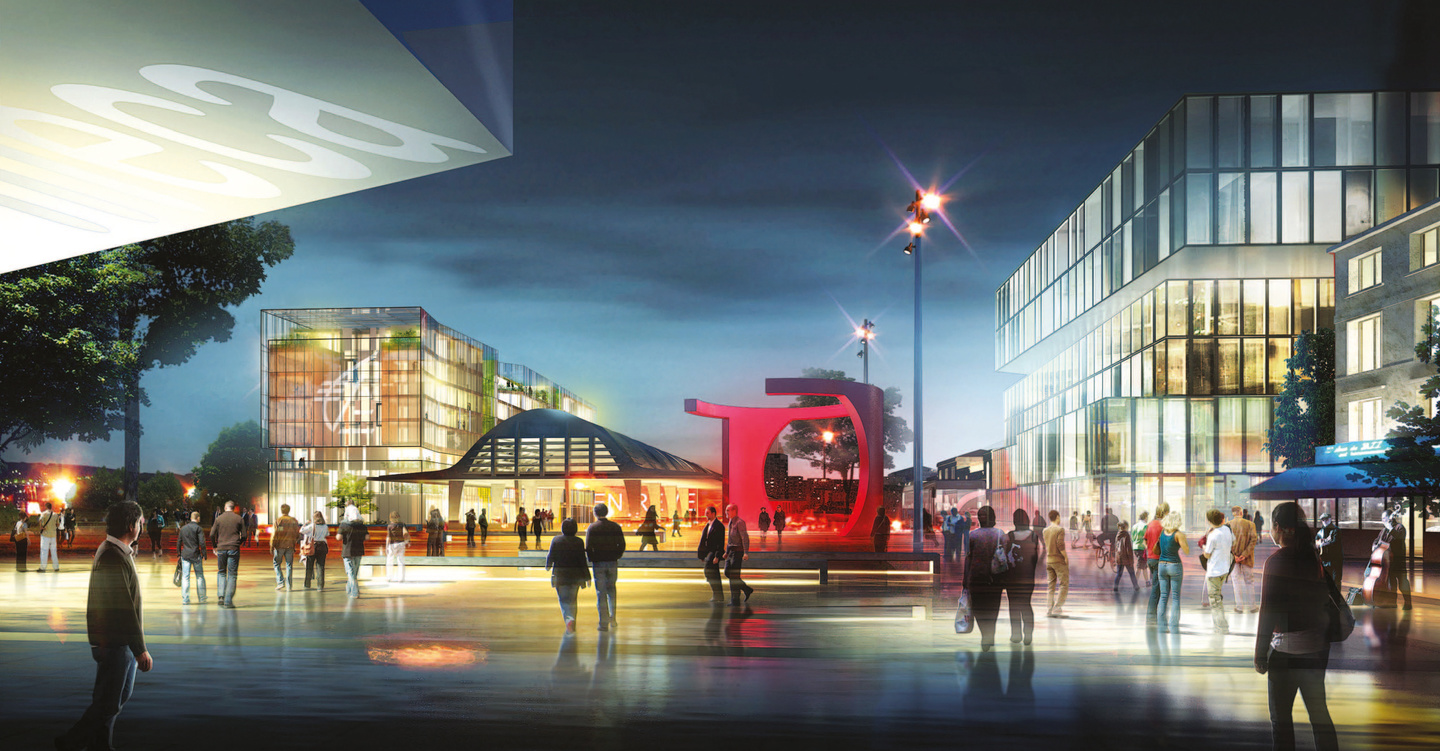 Quartier Saint Jean Belcier — Carta Reichen et Robert Associés