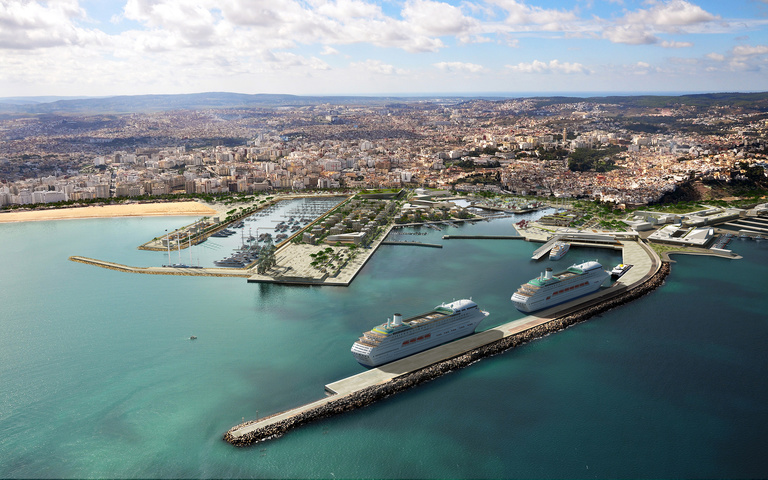Carta - Reichen et Robert Associates - Réaménagement du Vieux Port de Tanger